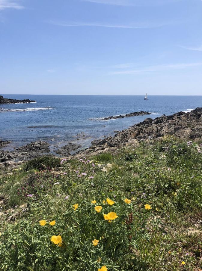 Beachfront Duplex With Terrace And Sea Views - Cadaques Bagian luar foto